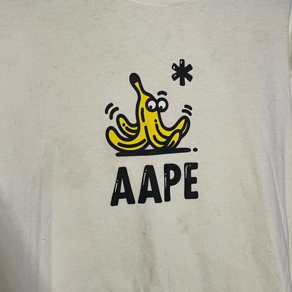 AAPE Banana Peel Long Sleeve - Picture 2 of 4
